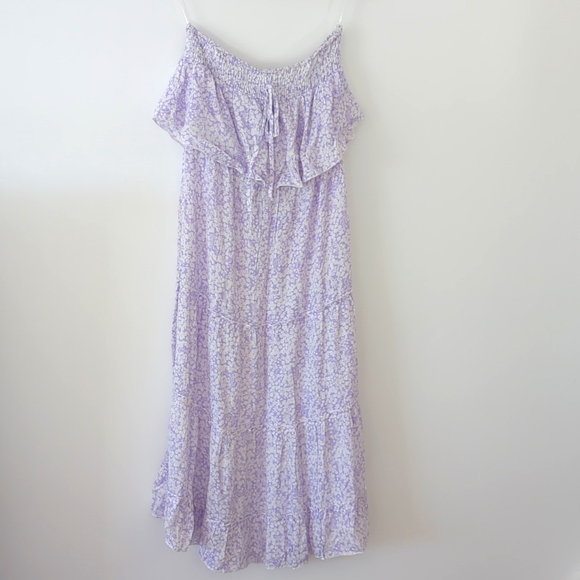 FINAL SALE 🆕🌿FLORAL BANDEAU DRESS🌿 - Picture 4 of 7